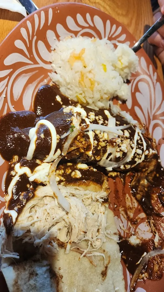 Chicken Mole Enchiladas