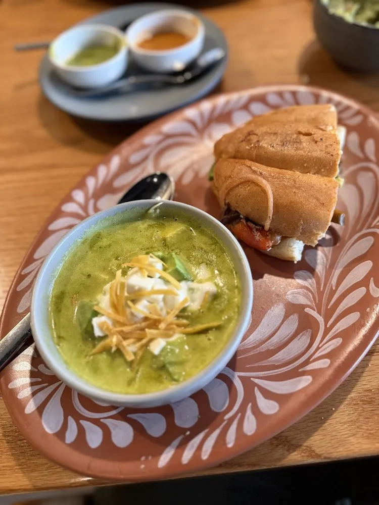 Combo Soup and Tortas